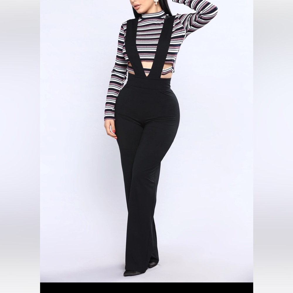 Overall Pants Wide leg